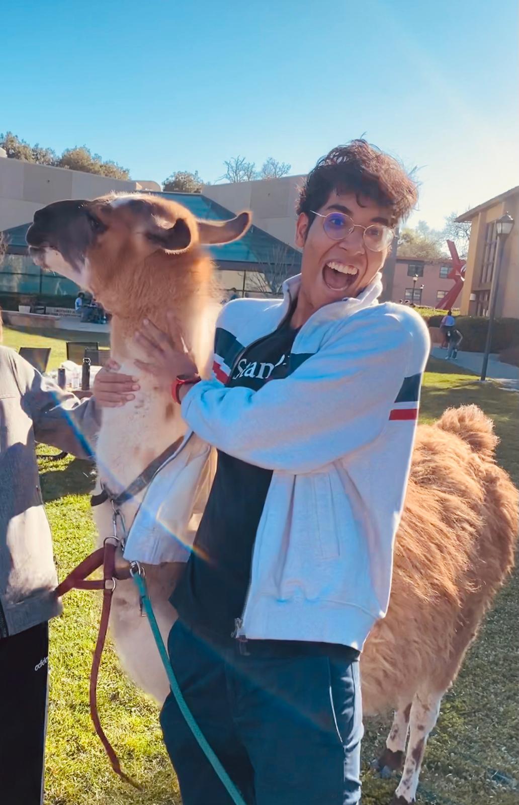 Parth with llama